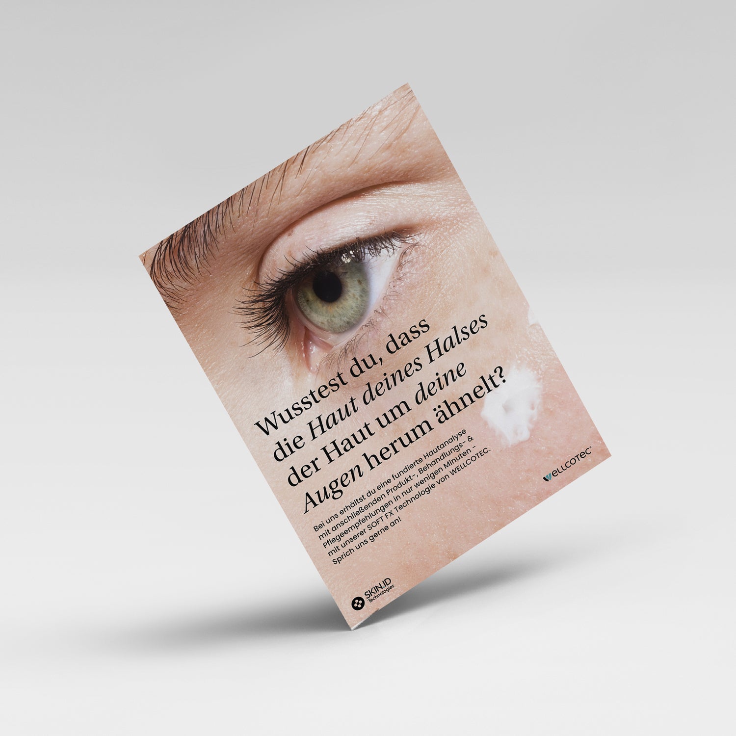 Poster/Plakat (DIN A1) - passend zum Hautanalysegerät SOFT FX - SKIN.ID Technologies by WELLCOTEC