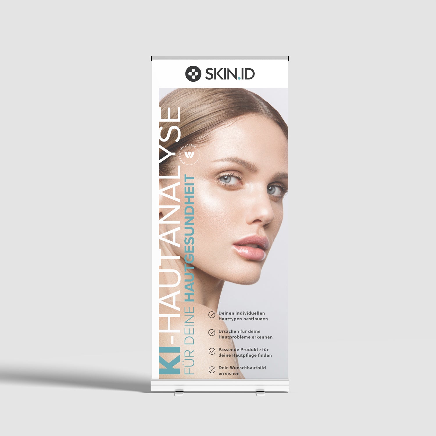 XL Roll Up - passend zum Hautanalysegerät SOFT FX - SKIN.ID Technologies by WELLCOTEC